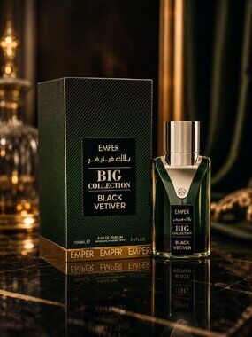 Big Collection Black Vetiver By Emper EDP For men 100ml/3.4 oz